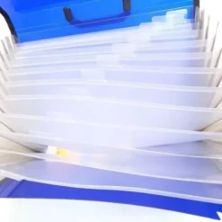 Útiles Y Kits Escolares | Carpetas Escolares< Archivador Fuelle Maletín Offi-Esco - 13 Bolsillos En Todos Los Tamaños