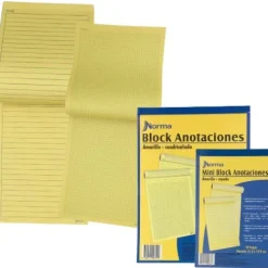 Útiles Y Kits Escolares | Productos Universitarios< Block de notas amarillo 50 hojas | Papeleria Panafargo