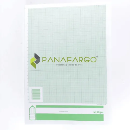 Papeleria< Block de papel milimetrado 50 Hojas | Papeleria Panafargo