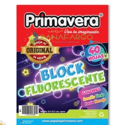 Papeleria | Útiles Y Kits Escolares< Block Papel Iris Fluorescente Carta Primavera