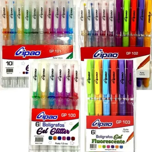 Materiales Y Productos De Arte | Materiales Para Lettering Y Caligrafía< Bolígrafo Mirellado Neon X 10 o 6 Gipao