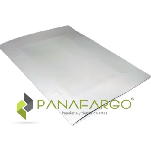 Útiles Y Kits Escolares | Carpetas Escolares< Carpeta de Presentación Plastificada Carta Blanca X 50 Uds