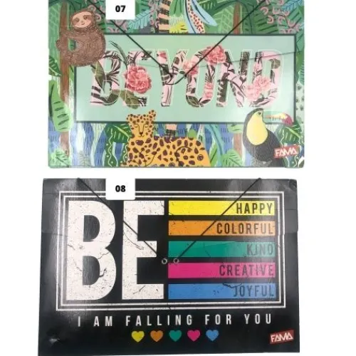 Papeleria | Útiles Y Kits Escolares< Carpeta Fuelle Escolar Cartón Fama X UND