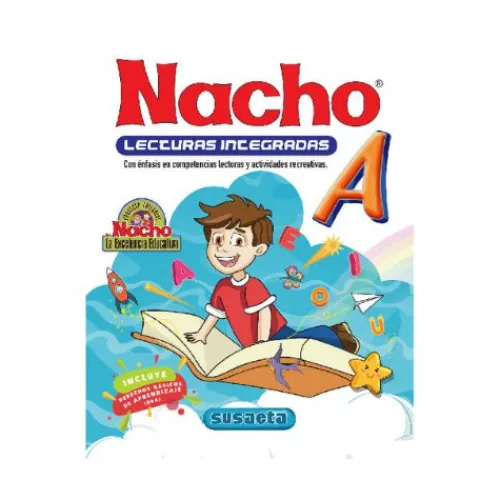 Útiles Y Kits Escolares< Cartilla Nacho Lee - Lectura, Escritura Y Más