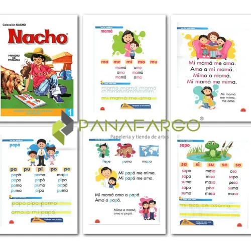 Útiles Y Kits Escolares< Cartilla Nacho Lee - Lectura, Escritura Y Más