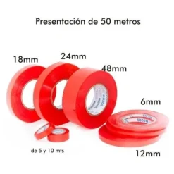 Papeleria | Suministros E Insumos De Oficina< Cinta Doble Faz Poliéster Soco Rojo | Panafargo