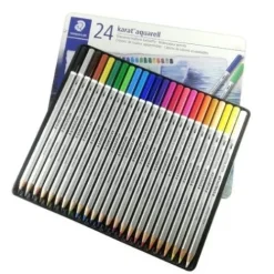 Útiles Y Kits Escolares | Materiales Y Productos De Arte< colores acuarelables - Staedtler De Caja Metálica
