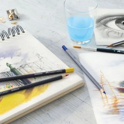 Útiles Y Kits Escolares | Lápices De Colores Escolares< Colores Faber Castell Goldfaber De Caja Metálica X48-X36-24