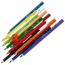 Útiles Y Kits Escolares | Lápices De Colores Escolares< Colores Norma Jumbo X12 Lápices De colores Triangulares