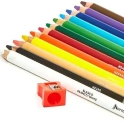 Útiles Y Kits Escolares | Lápices De Colores Escolares< Colores Norma Jumbo X12 Lápices De colores Triangulares