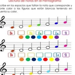 Materiales Y Productos De Arte< Cuadernillo De Música con pentagrama | Panafargo