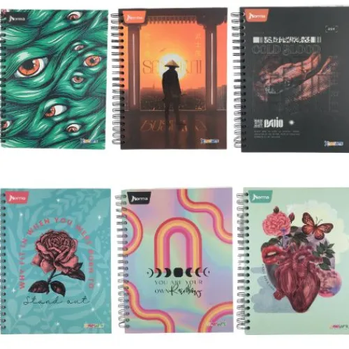 Útiles Y Kits Escolares | Cuadernos Escolares< cuadernos argollados grandes, 5 o 7 materias, mixto