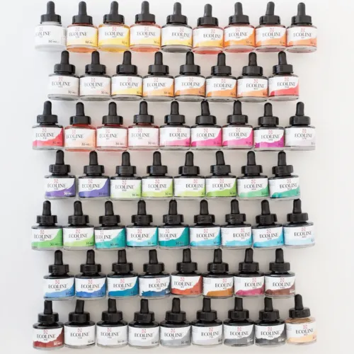 Materiales Y Productos De Arte | Materiales Para Lettering Y Caligrafía< Ecoline acuarela tinta de excelente calidad + Panafargo