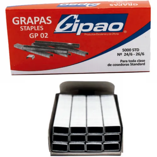 Papeleria<Gipao Gancho Cosedora Galvanizado - Mil y 5 Mil