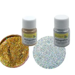 Materiales Y Productos De Arte< gliter holografico, de visos multicolor marca Bordaliquido | Panafargo