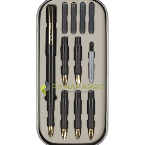 Materiales Y Productos De Arte | Productos Y Materiales Para Caligrafía< Juego de caligrafia de 14 piezas Bruynzeel + Panafargo