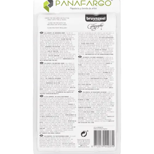 Materiales Y Productos De Arte | Productos Y Materiales Para Caligrafía< Juego de caligrafia de 14 piezas Bruynzeel + Panafargo