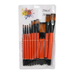 Materiales Y Productos De Arte | Materiales Para Pintar Cuadros< juego de pinceles x10, AH Royal diferentes tipos