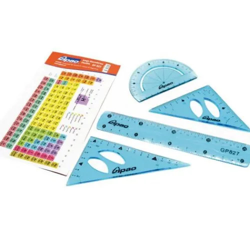 Útiles Y Kits Escolares | Escuadras< kit de geometria Gipao