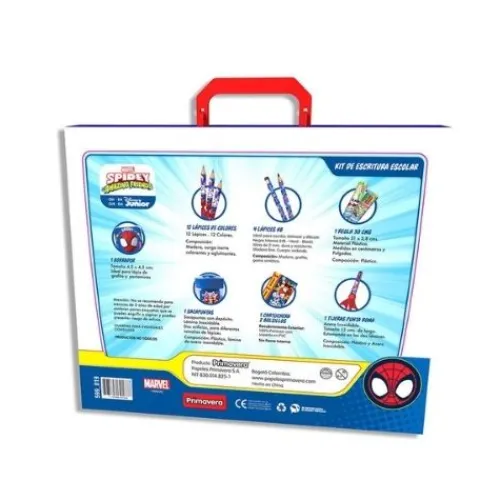 Materiales Y Productos De Arte | Productos Y Materiales Para Caligrafía< Kit Escolar De Spiderman Primavera