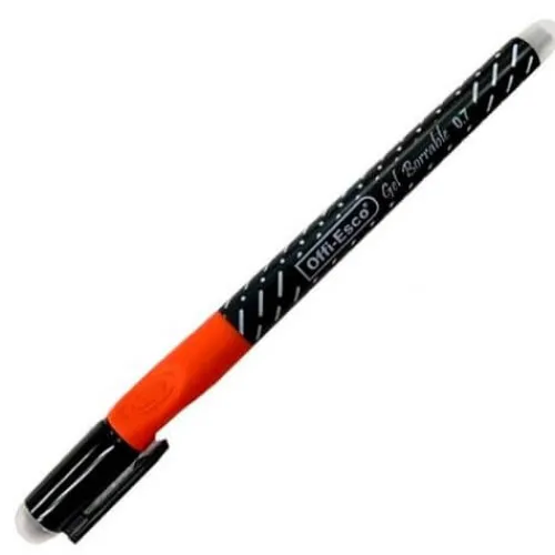 Materiales Y Productos De Arte | Productos Y Materiales Para Caligrafía< Lapicero Borrable y Recarga de tinta - OffiEsco Semi Gel Negro
