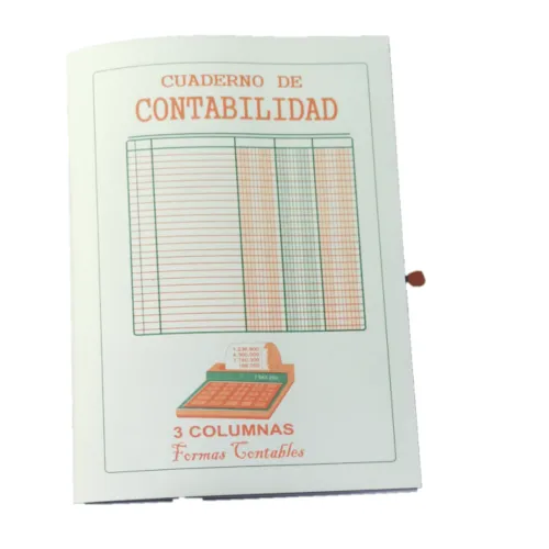 Útiles Y Kits Escolares | Suministros E Insumos De Oficina< Libro contable de 3 columnas | Papelería Panafargo