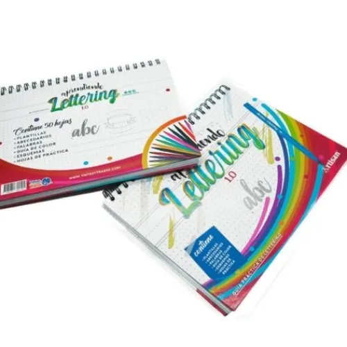 Materiales Y Productos De Arte | Materiales Para Lettering Y Caligrafía< Libro lettering argollado 50 hojas Artizan