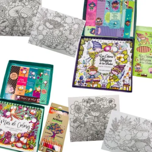 Útiles Y Kits Escolares | Textos Escolares<Artisan Libro para colorear más colores x2 | Panafargo