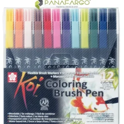 Materiales Y Productos De Arte< Marcador Koi punta pincel de la marca Sakura + Panafargo