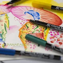 Materiales Y Productos De Arte< Marcador Koi punta pincel de la marca Sakura + Panafargo