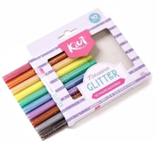 Materiales Y Productos De Arte | Materiales Para Lettering Y Caligrafía< Marcadores Kiut Glitter X10 Norma