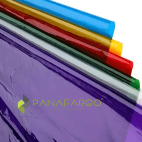 Papeleria | Materiales Para Maquetas Escolares< Papel Celofán Tornasol, Transparente Y Colores | Panafargo