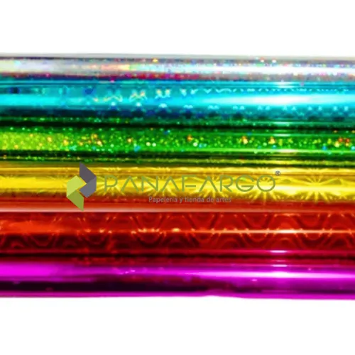 Papeleria | Materiales Y Productos De Arte< Papel holografico x5 pliegos | Papeleria Panafargo