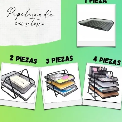 Suministros E Insumos De Oficina< Papelera De Escritorio Metálica | Panafargo