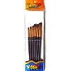 Materiales Y Productos De Arte< pincel angular, Ah royal x6 varios tamaños