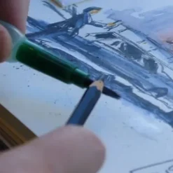 Materiales Y Productos De Arte | Materiales Para Lettering Y Caligrafía< Pincel Recargable De Agua De Faber Castell