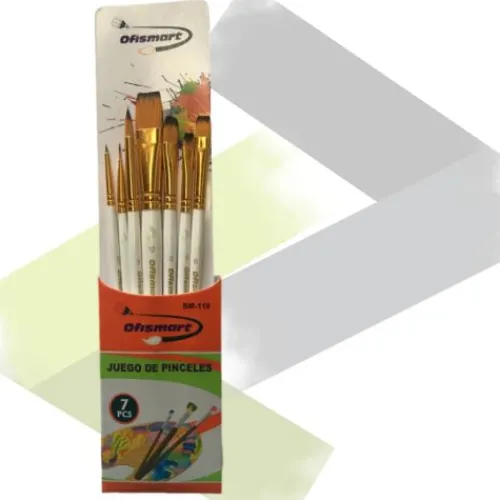 Materiales Y Productos De Arte | Materiales Para Pintar Cuadros< Pinceles Ofismart X 7 | Panafargo