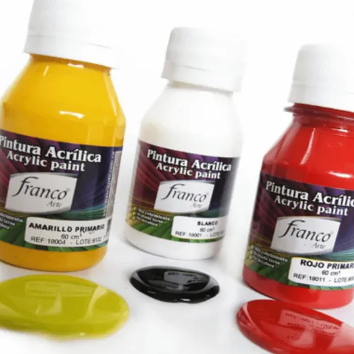 Materiales Y Productos De Arte | Materiales Para Pintar Cuadros< Pintura Acrílica Franco Arte 60ml Al Frio | Panafargo