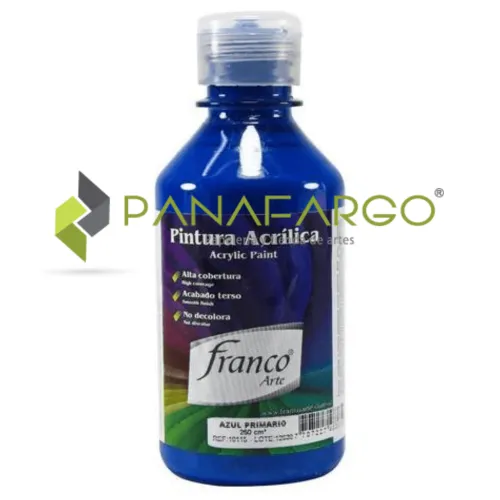 Materiales Y Productos De Arte | Materiales Para Pintar Cuadros< Pintura Acrílica Franco Arte al Frio X 250 ml