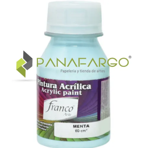 Materiales Y Productos De Arte | Materiales Para Pintar Cuadros< Pintura Acrílica Franco Arte 60ml Al Frio | Panafargo