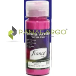 Materiales Y Productos De Arte | Materiales Para Pintar Cuadros< Pintura Acrílica pequeña franco arte 60 cc magenta