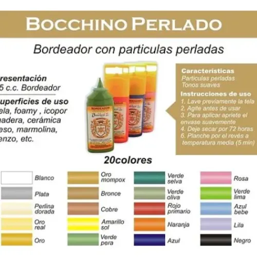 Materiales Y Productos De Arte< pintura perlada, Bordeador bordaliquido
