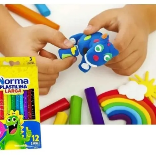 Útiles Y Kits Escolares | Materiales Y Productos De Arte< Plastilina Norma Paquete de 12 Unidades