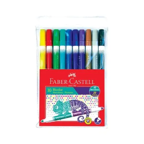 Papeleria | Útiles Y Kits Escolares< plumones faber castell Bicolor