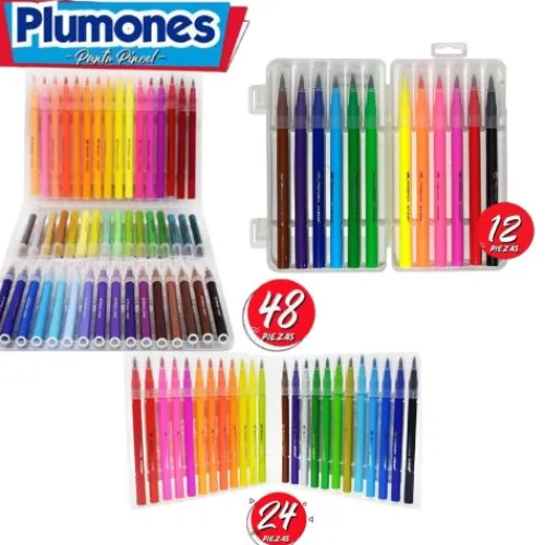 Materiales Y Productos De Arte | Materiales Para Lettering Y Caligrafía< plumones punta pincel, Artisan x12, 24 0 48 unidades
