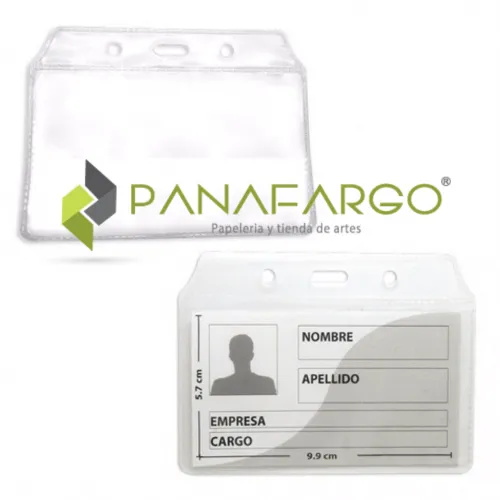 Útiles Y Kits Escolares | Suministros E Insumos De Oficina< Porta Escarapela Vinilo Horizontal X 100 Unds