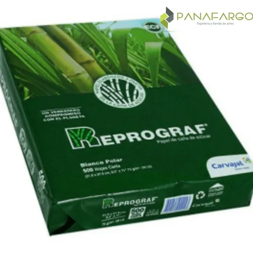Suministros E Insumos De Oficina< Resma de papel Reprograf Blanco O Natural Para Fotocopiadora