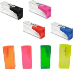Útiles Y Kits Escolares | Suministros E Insumos De Oficina< Sacapuntas Con Deposito - En Varios Colores marca faber castell | Panafargo