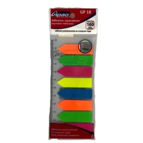 Papeleria | Útiles Y Kits Escolares< separadores adhesivos - gipao en paquete de varios colores