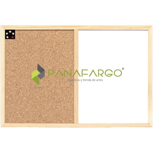 Útiles Y Kits Escolares | Suministros E Insumos De Oficina< Tablero Acrílico y Corcho o Mixto Marco - de Madera